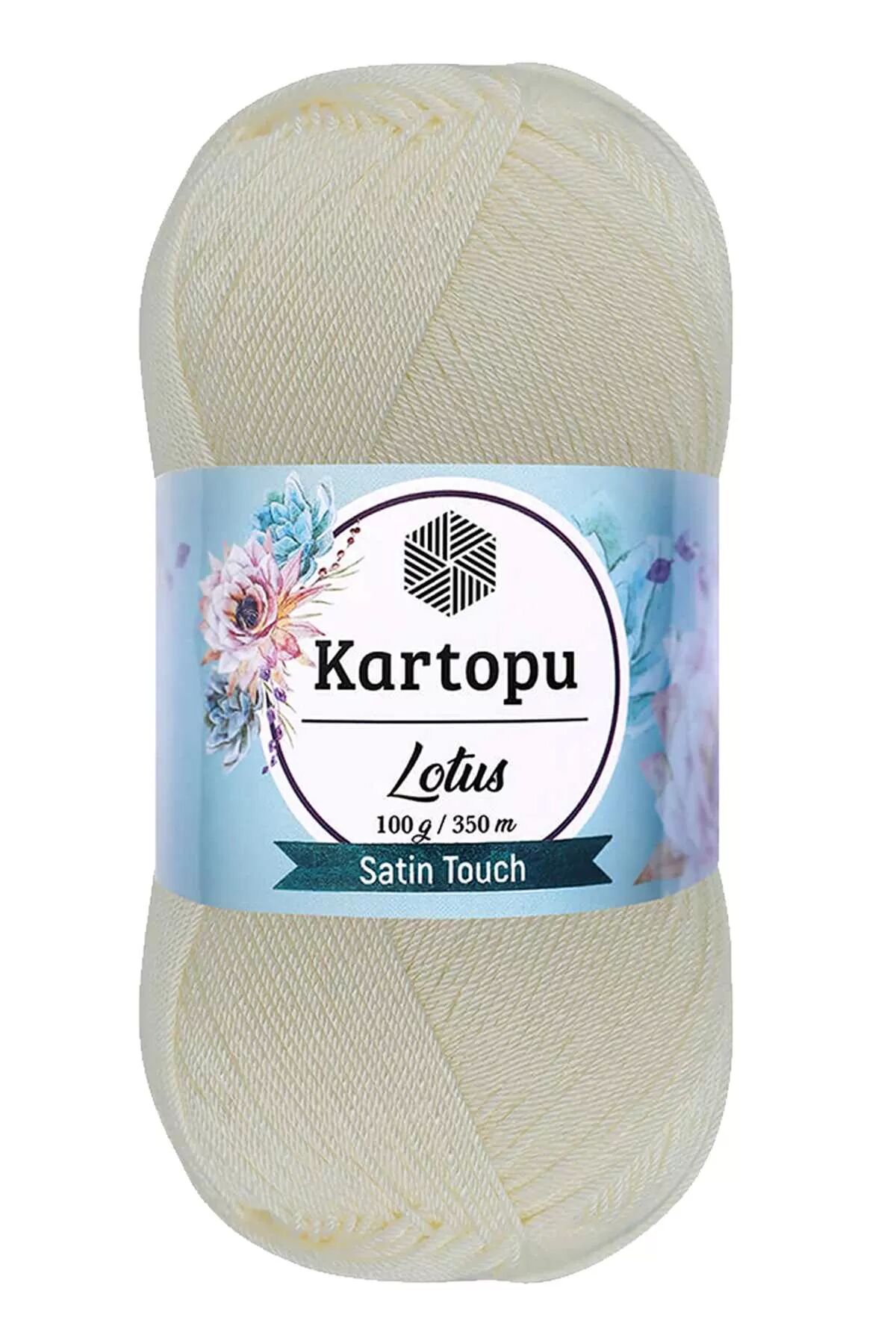 1 Adet Lotus Bikini Büstiyer Bluz Örgü İpi K019 Ekru