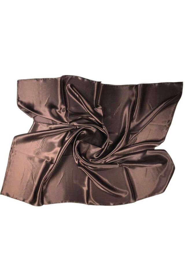2 Adet Düz Parlak Tesettür Saten Eşarp 90x90 cm S13
