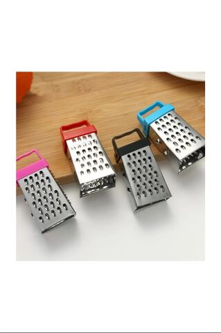 3 Fonksiyonlu Mıknatıslı Mini Sarımsak Peynir Rendesi 8 cm 1 Adet Royaleks-ALK-141