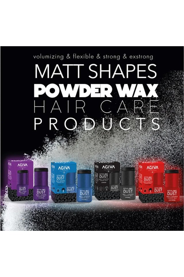 Agiva Saç Şekillendirici Pudra Wax 20 Gr /01 Esnek Tutuş