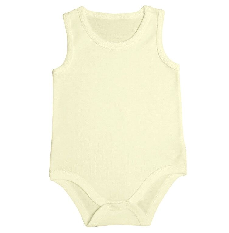 Sevi Bebe Kolsuz Atlet Badi (Body) Krem 9 Ay