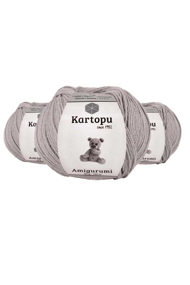 3 Adet Amigurumi El Örgü İpi 50gr 991
