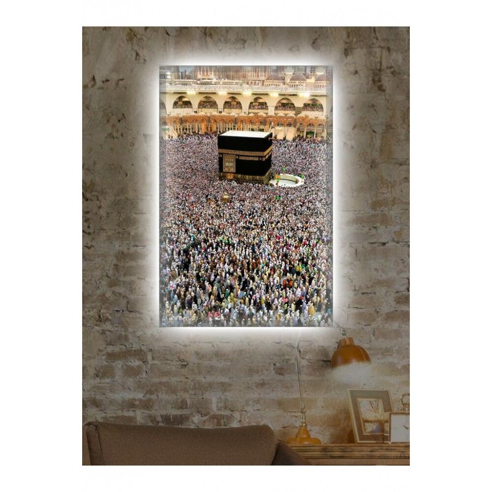 Kanvas Tablo Kabe (Dini İçerikli) Led Işıklı - 70 x 100 cm