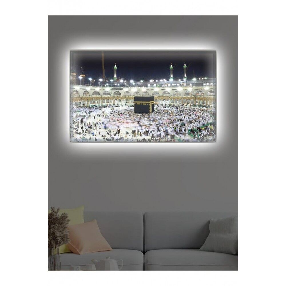 Kanvas Tablo Kâbe Su (EvOfis İşyeri) Led Işıklı - 70 x 100 cm