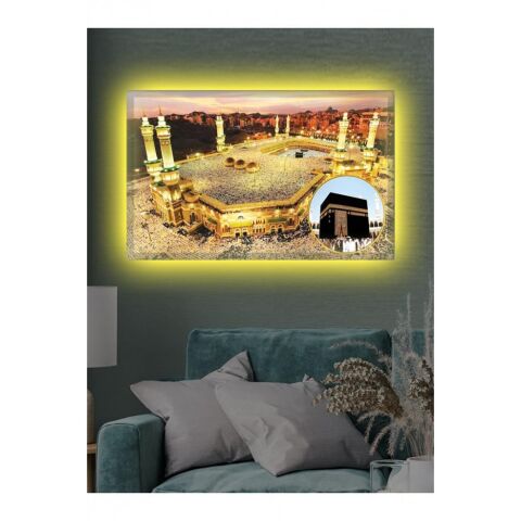 Kanvas Tablo Kâbeİ Muazzama Led Işıklı - 70 x 100 cm