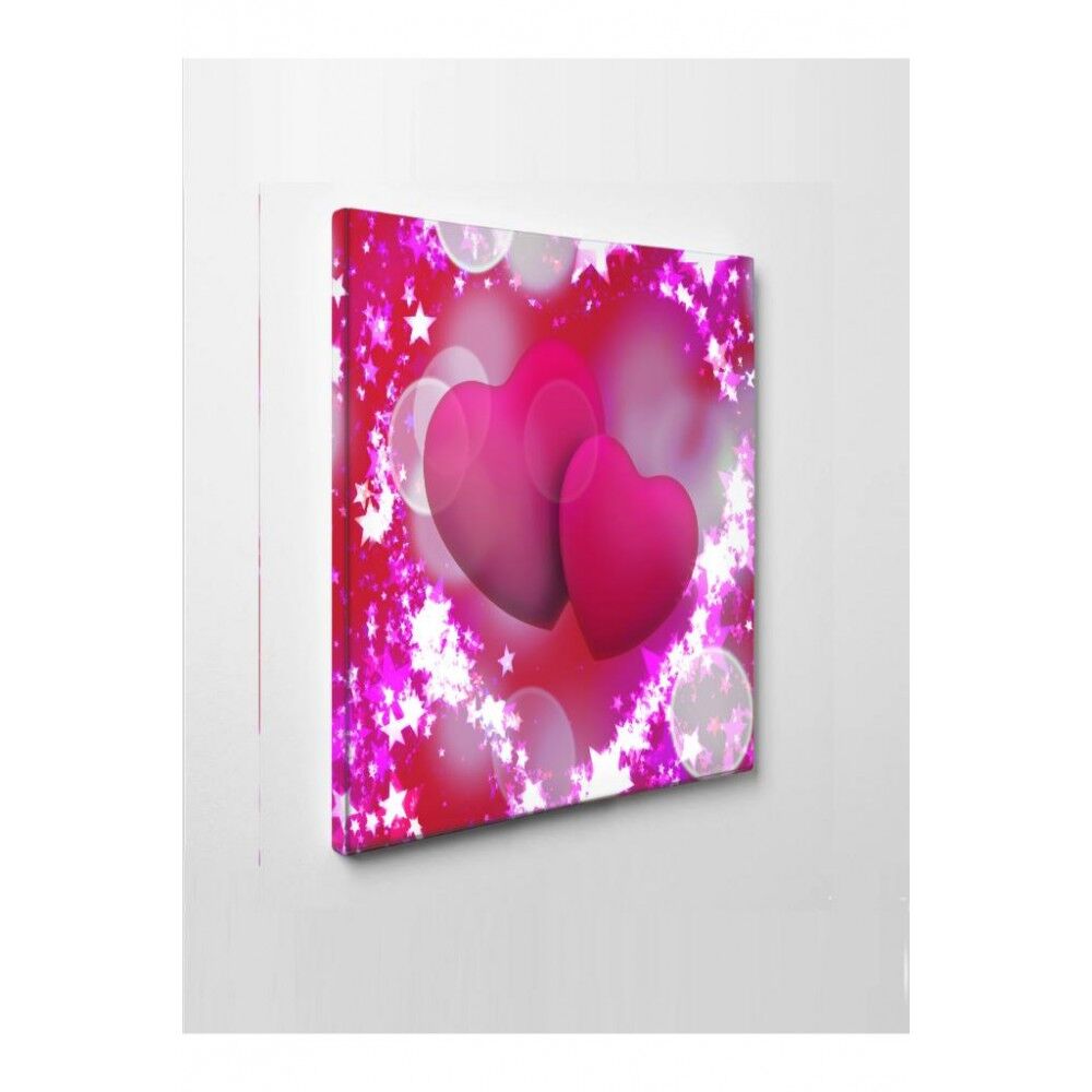 Kanvas Tablo Kalpli  (Sevgili İçin) Led Işıklı - 70 x 100 cm