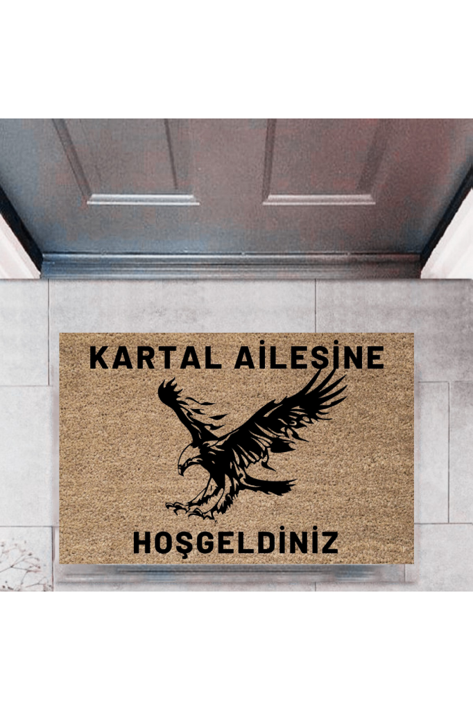 Kapı Önü Paspası Dekoratif Dijital Baskı Kişiye Özel P-2444