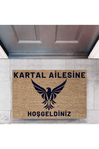 Kapı Önü Paspası Dekoratif Dijital Baskı Kişiye Özel P-2446