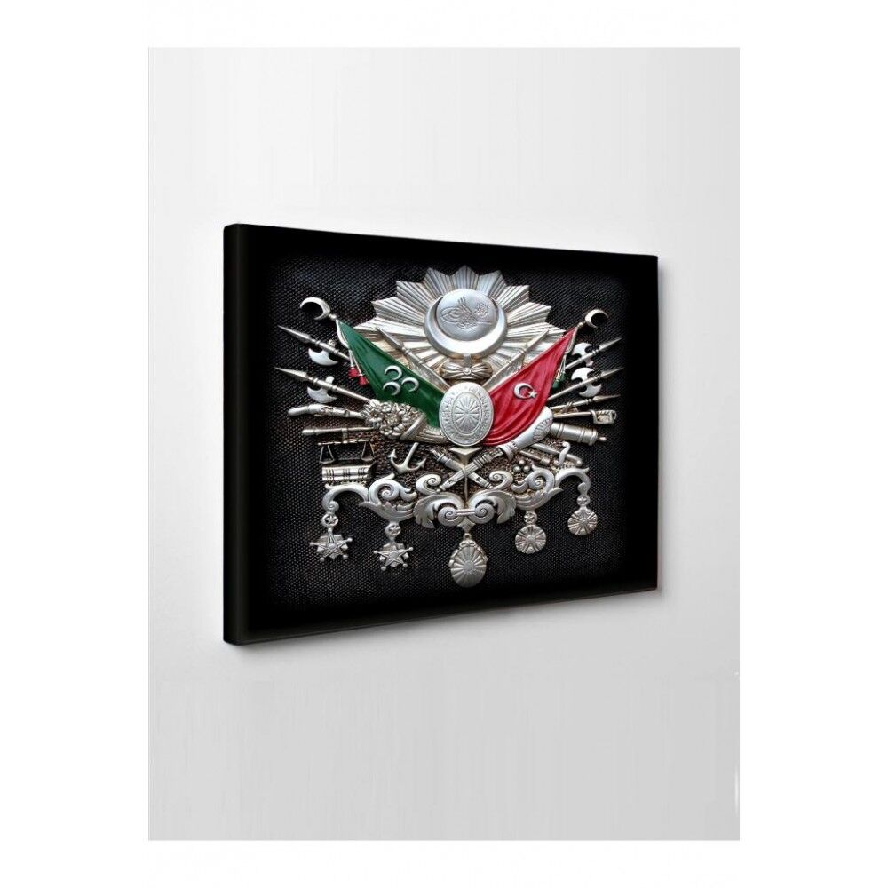 Kanvas Tablo Osmanlı Ablemi (Misafir Odası) Led Işıklı - 70 x 100 cm