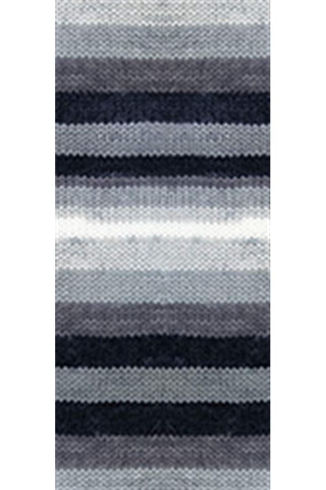 Vega Stripe Premium Akrilik El Örgü İpi Yünü No: 82424