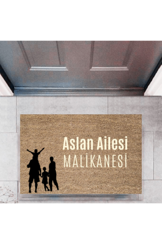 Kapı Önü Paspası Dekoratif Dijital Baskı Kişiye Özel P-2466