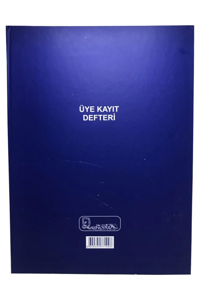 Kocaoluk Üye Kayıt Defteri Cilt Kapak