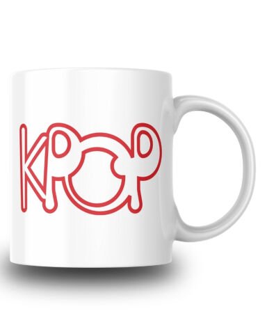 K-pop Tasarım Seramik 350 Ml Kupa Bardak