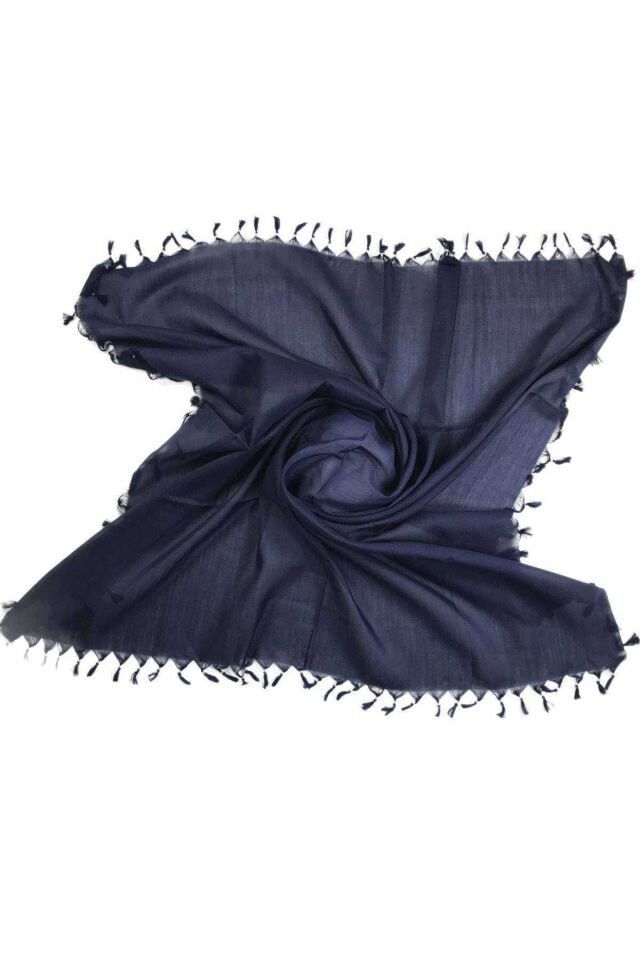 2 Adet Düz Çekme Boncuklu Polyester Yazma 100x100 cm S22