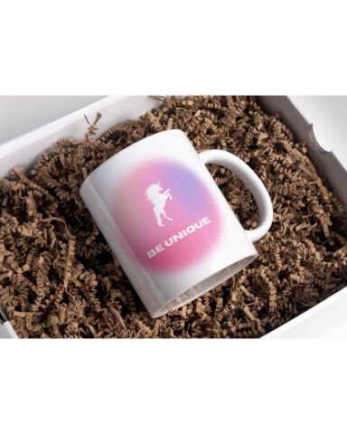 Unicorn Tasarımlı Seramik 350 Ml Kupa Bardak