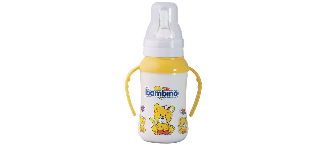 Bambino Biberon Ayıcıklı Kavranabilir Büyük