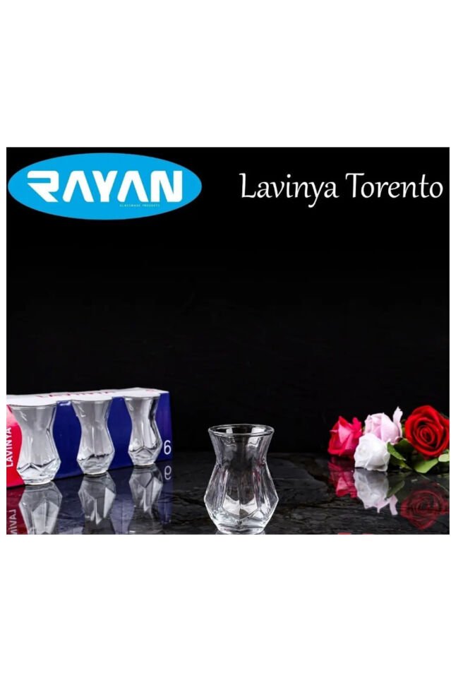 Rayan Lavinya Torento 6'lı Çay Bardağı
