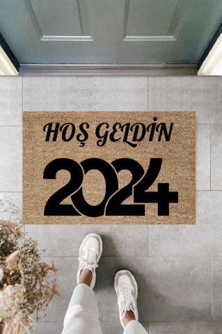 Kapı Önü Paspası Yeni Yıl Konsepti Dijital Baskı PY-175111103