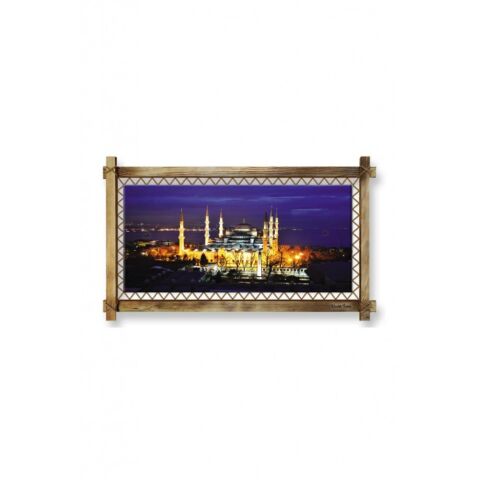 Kanvas Camii Düz Işıksız Tablo