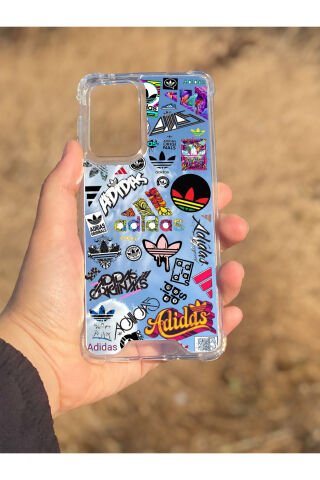 Samsung Galaxy A33 Uyumlu Aynalı Renkli Desenli Darbe Kamera Korumalı Silikon Telefon Kılıfı