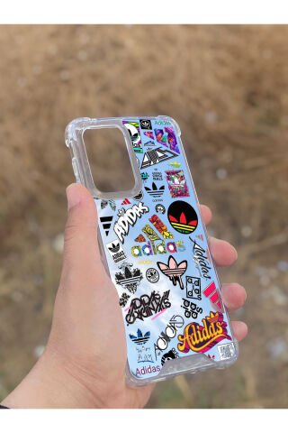 Samsung Galaxy A33 Uyumlu Aynalı Renkli Desenli Darbe Kamera Korumalı Silikon Telefon Kılıfı