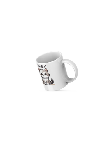 Yavru Kedi Tasarım Seramik 350 Ml Kupa Bardak