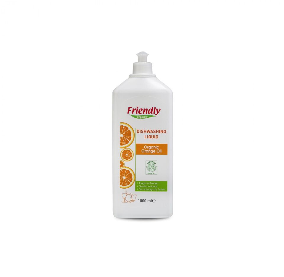 Friendly Organic Bulaşık El Deterjanı Portakallı - 1000 ml