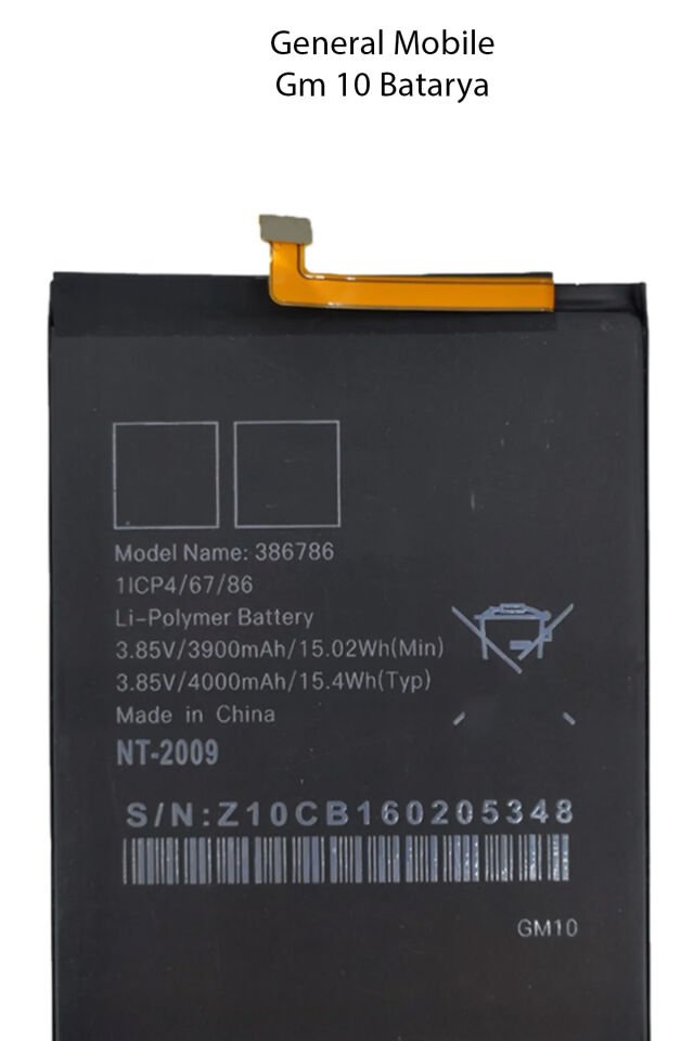 Genneral Mobile GM10 Batarya Pil