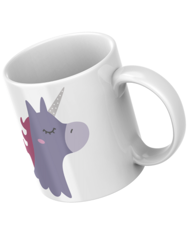 Unicorn Tasarımlı Seramik 350 Ml Kupa Bardak