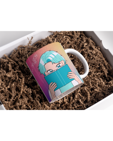 Anime Erkek Tasarım Seramik 350 Ml Kupa Bardak