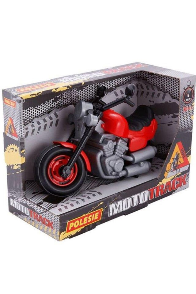 Polesie Cross Yarış Motorsikleti 25 Cm Kırmızı