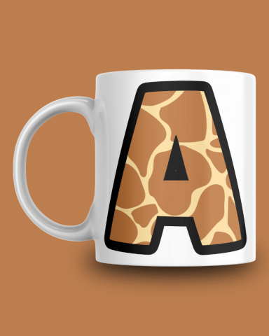 Giraffe A Harfli Kupa