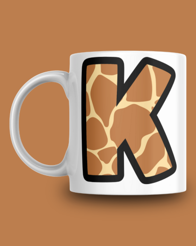 Giraffe K Harfli Kupa