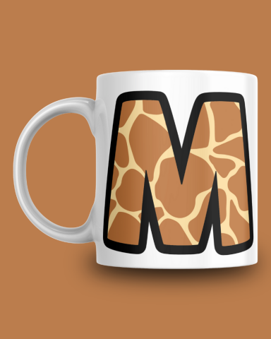 Giraffe M Harfli Kupa