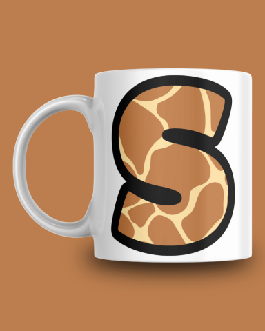 Giraffe S Harfli Kupa