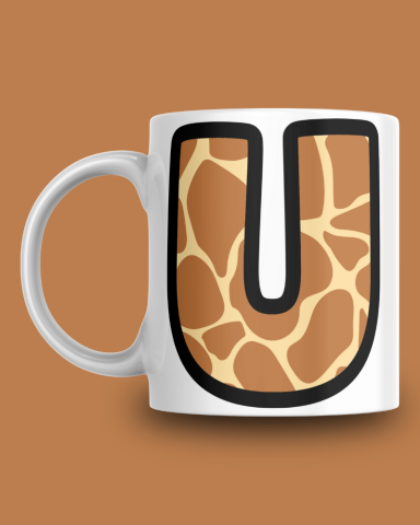 Giraffe U Harfli Kupa