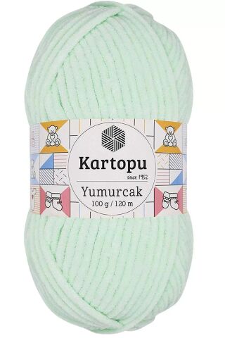 1 Adet Yumurcak Kadife El Örgü İpi Su Yeşili K560
