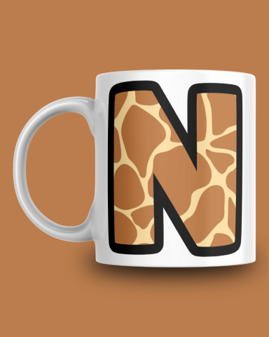 Giraffe N Harfli Kupa