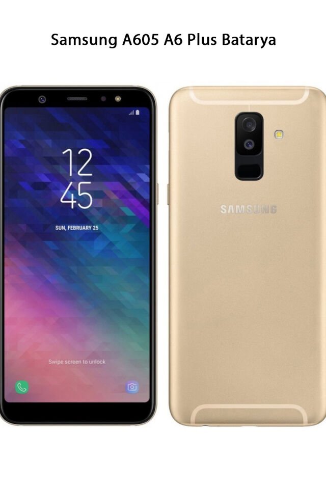 Samsung A605 A6 Plus Telefonlarla Uyumlu Batarya 3500 mAh