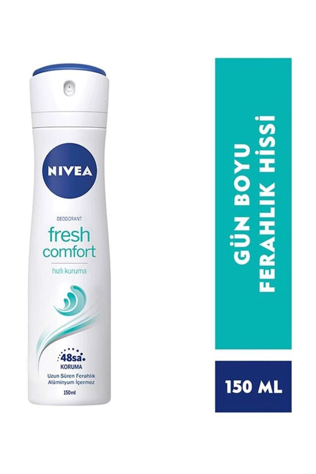 2 Adet Fresh Comfort Kadın Deodorant Sprey 150 ml