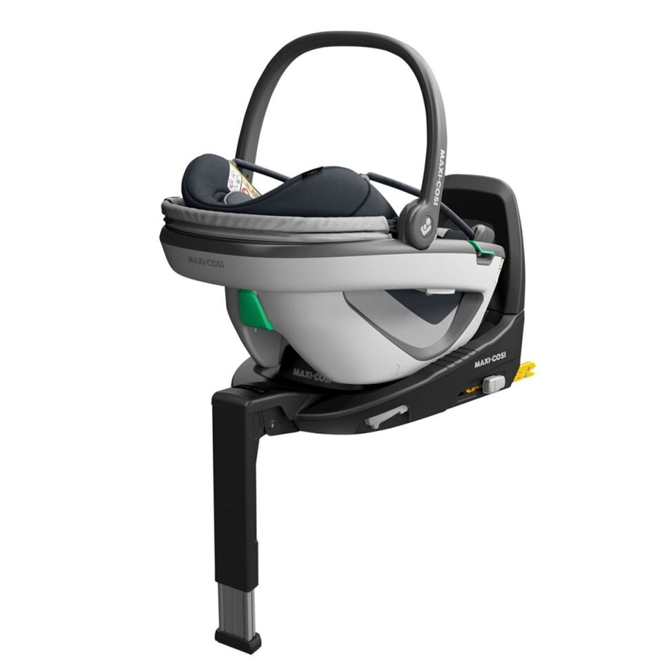 Maxi-Cosi Coral & FamilyFix3 Baza / Essantial Graphite