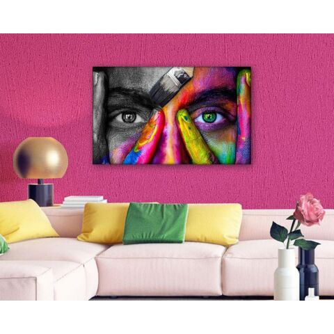 Kanvas Tablo Sanatsal - 70 x 100 cm