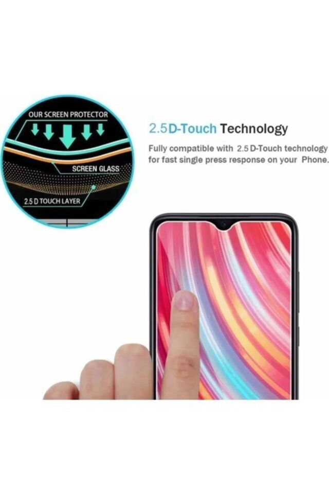Huawei P40 Lite Uyumlu Premium Ekran Koruyucu 9h Sert Temperli Kırılmaz Cam Koruma Şeffaf