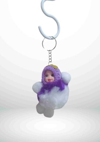 Anahtarlık Bebek Modeli Peluş - Şirin Tasarım