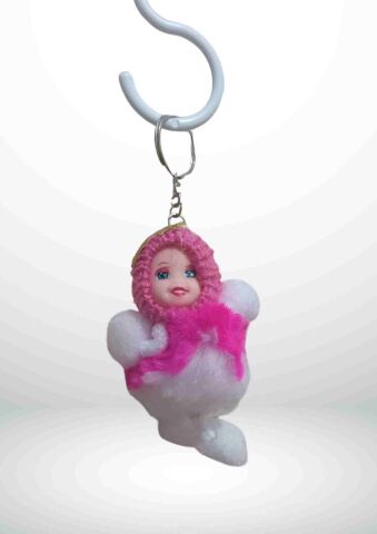 Anahtarlık Bebek Modeli Peluş - Şirin Tasarım