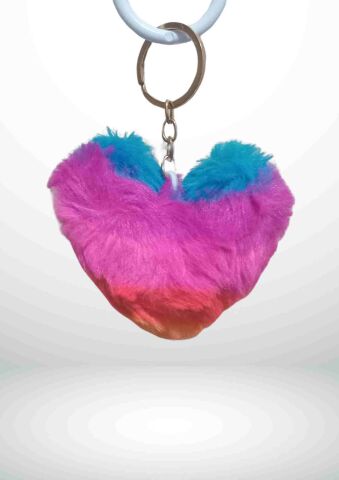 Anahtarlık Peluş Kalp  – Sevgi Dolu Tasarım