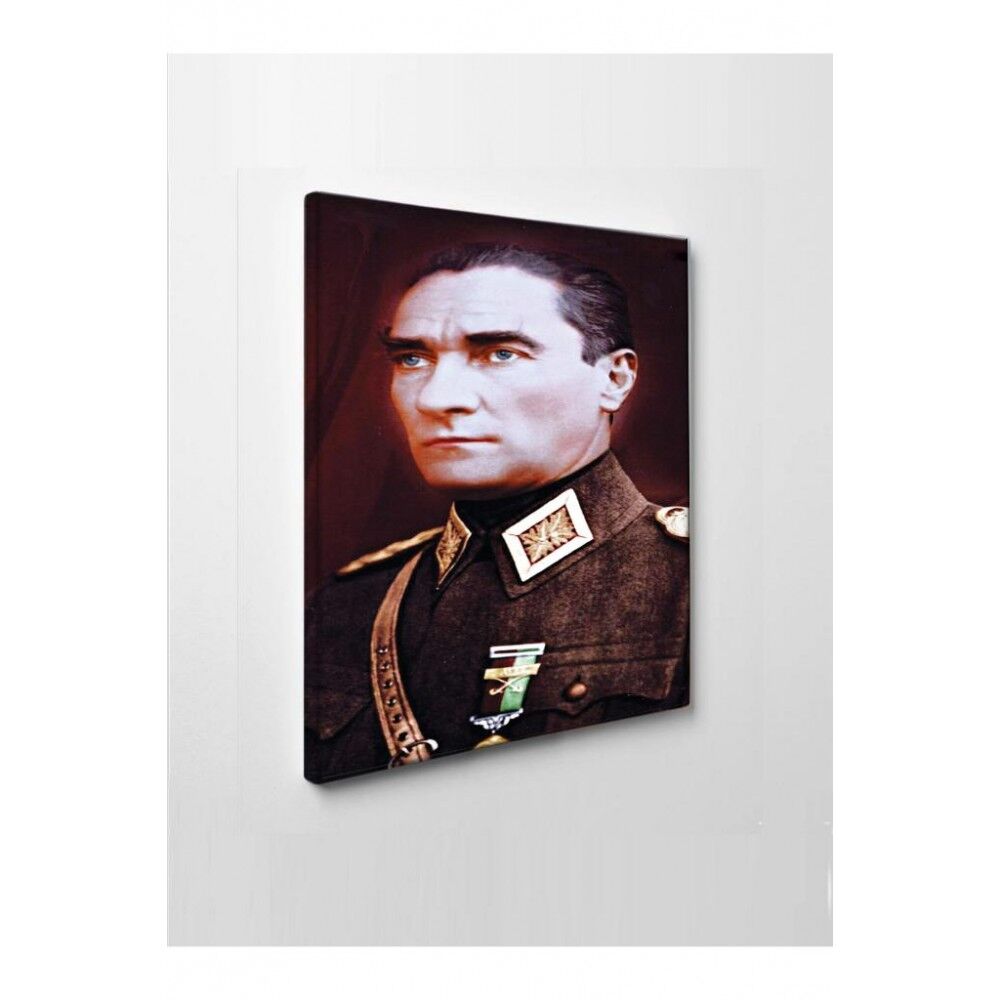 Kanvas Tablo Atatürk (Hediyelik) Led Işıklı - 70 x 100 cm