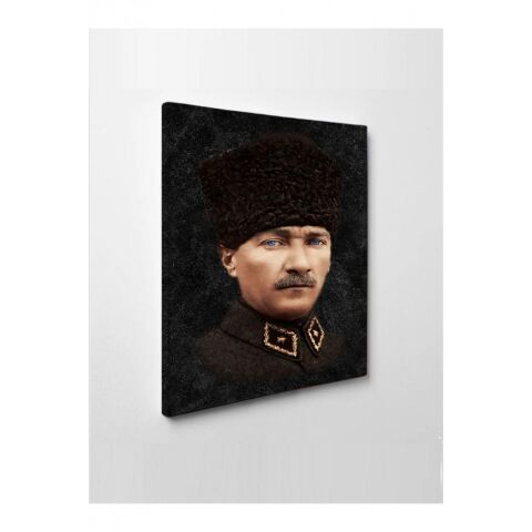 Kanvas Tablo Atatürk Led Işıklı - 70 x 100 cm
