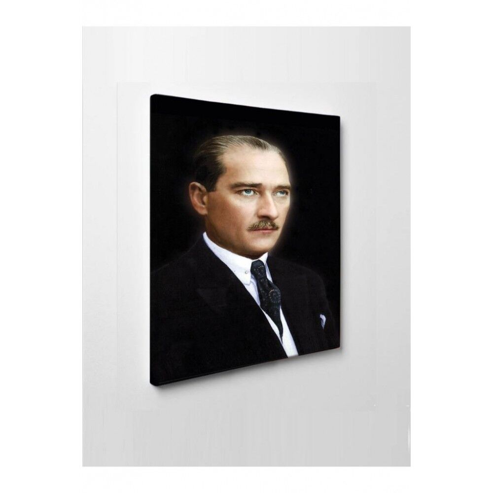 Kanvas Tablo Atatürk Led Işıklı - 70 x 100 cm