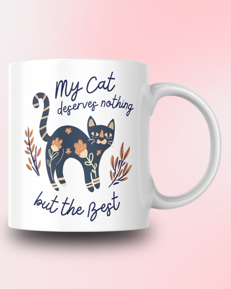 My Cat Tasarım Seramik 350 Ml Kupa Bardak